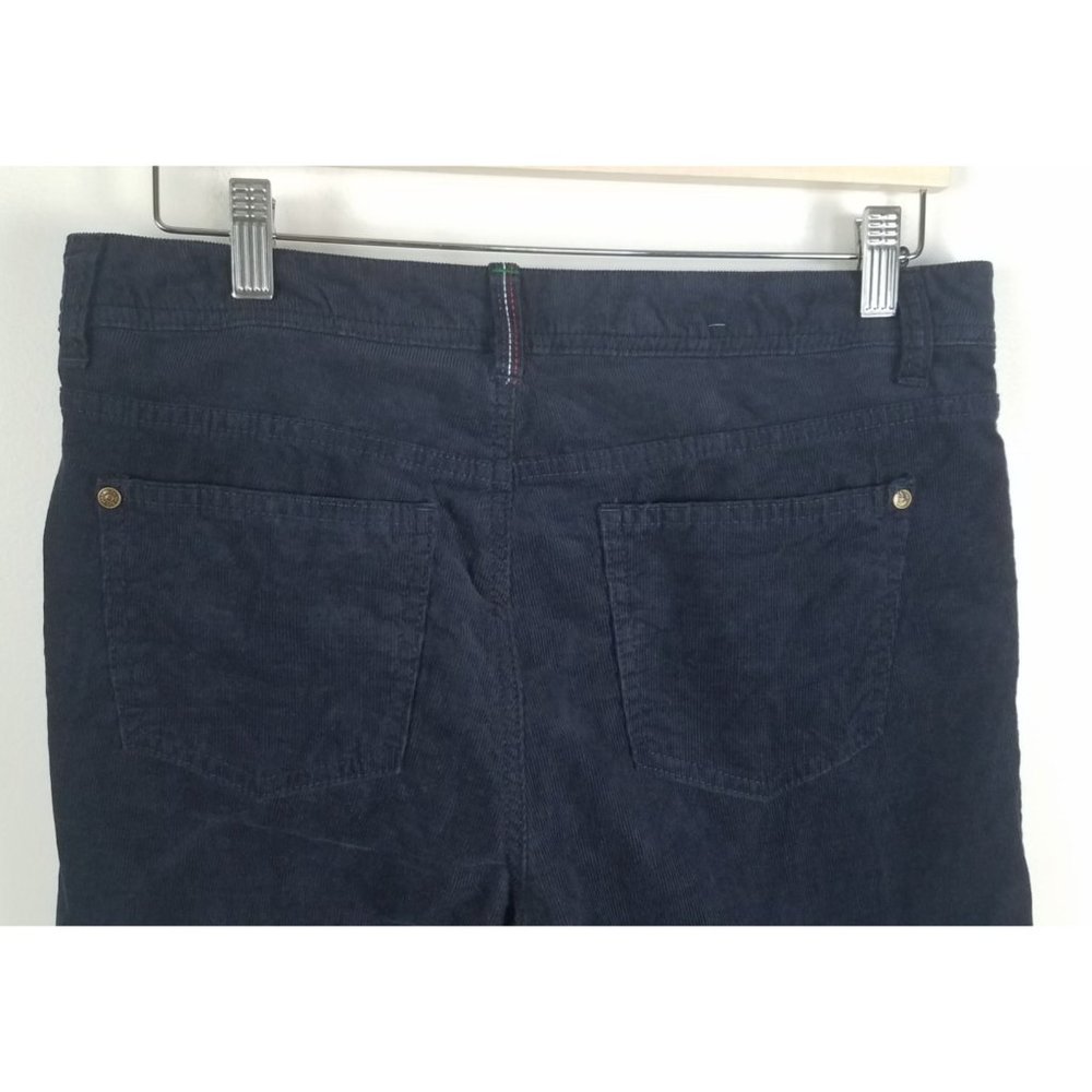 Tommy Hilfiger Women's Sz. 10 Navy Classic Skinny Corduroy Pants 27 in. Inseam - Picture 6 of 6
